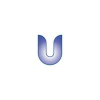 Alphabet letters Initials Monogram logo UU, U vector