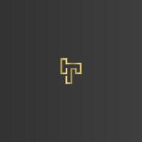 Alphabet Initials logo RT, TR, T and R vector