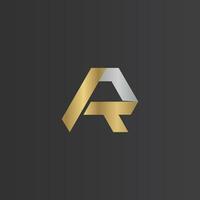 Alphabet Initials logo RT, TR, T and R vector