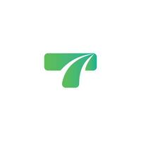 Initial letter t logo or tt logo vector design template