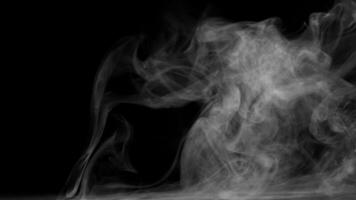 Abstract Smoke Fog and Mist Effect Swirling Surreal Shapes Background video