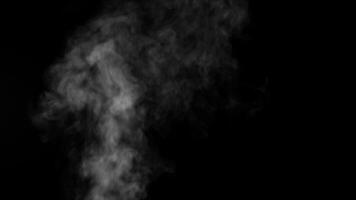astratto Fumo nebbia e nebbia effetto vorticoso surreale forme sfondo video