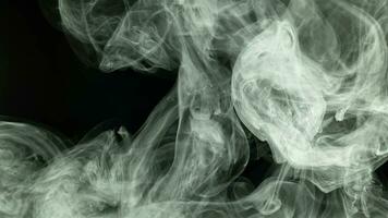 Abstract Smoke Fog and Mist Effect Swirling Surreal Shapes Background video