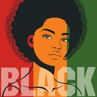 Black History Month vector