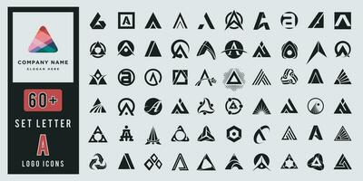 colección letras un logo diseño inspiración. vector