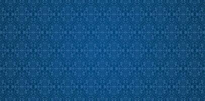 blue knitted fabric textured wallpapers with a patterns of curls and floral elements for textile wallpapers, books cover, Digital interfaces, prints templates material cards invitation, wraps vector