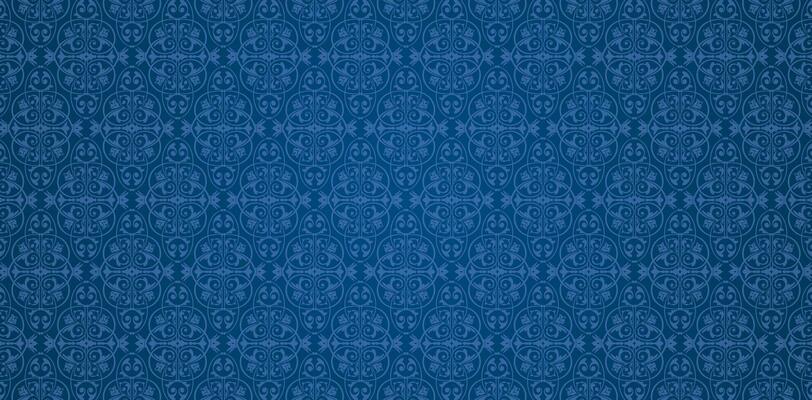 blue knitted fabric textured wallpapers with a patterns of curls and floral elements for textile wallpapers, books cover, Digital interfaces, prints templates material cards invitation, wraps
