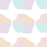 Abstract pastel seamless pattErn for background and texture concept vector