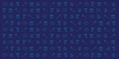 background with texture of lawyer symbols blue color design in vector