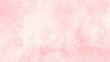 Abstract pink watercolor background. Pastel soft water color pattern vector