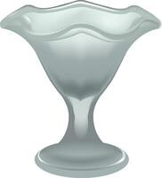procesada vaso taza para hielo crema vector