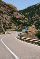 photo with beautiful landscape from the island of Sardinia, Italy