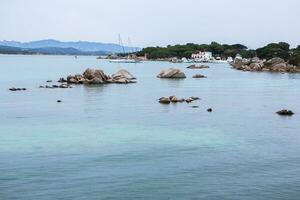 photo with beautiful landscape from the island of Sardinia, Italy