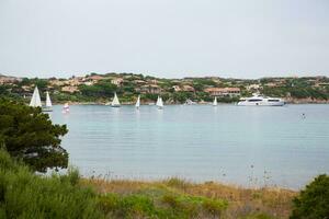 photo with beautiful landscape from the island of Sardinia, Italy