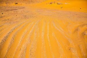 Landscape of sahara desert in Algeria, Africa photo