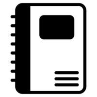 Notebook object illustration vector