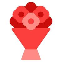 Bouquet object illustration vector