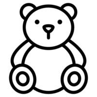 Teddy Bear object illustration vector