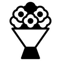 Bouquet object illustration vector