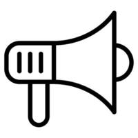 Megaphone Object illustration vector