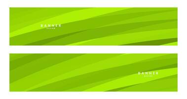 set of banners with abstract striped colorful background vector