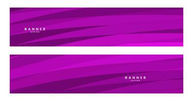 set of banners with abstract striped colorful background vector