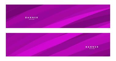 set of banners with abstract striped colorful background vector