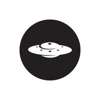 Space rocket icon. Rocket icon vector