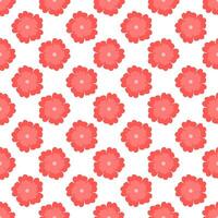 Floral surface pattern design for wrapping paper, packaging, fabrics, textiles vector