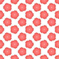 Floral surface pattern design for wrapping paper, packaging, fabrics, textiles vector