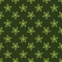 Floral surface pattern design for wrapping paper, packaging, fabrics, textiles vector