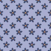 Floral surface pattern design for wrapping paper, packaging, fabrics, textiles vector