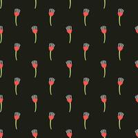 Floral surface pattern design for wrapping paper, packaging, fabrics, textiles vector