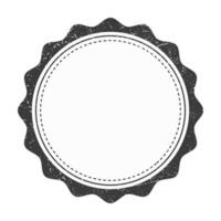 Free Vector Blank Badge Label Shape