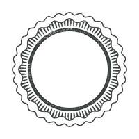 Free Vector Blank Badge Label Shape