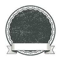 Free Vector Blank Badge Label Shape