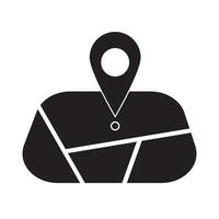 location icon logo vector design template