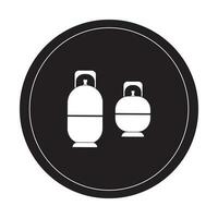 gas cylinders icon logo vector design template