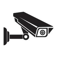 CCTV camera icon logo vector design template