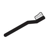 cepillo de dientes icono logo vector diseño modelo