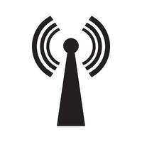 signal transmitter icon logo vector design template