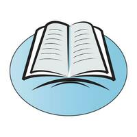 book icon logo vector design template