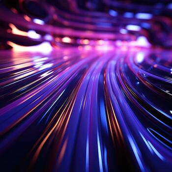 AI Generated Design element. 3D illustration. rendering. futuristic interior.AI Generative. photo