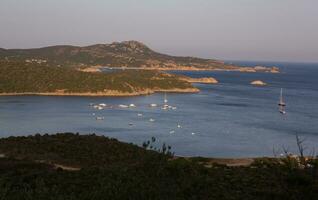 photo with beautiful landscape from the island of Sardinia, Italy