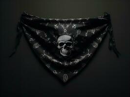 AI generated Versatile Bandana Mockup for Fashion and Functionality - AI Generated photo