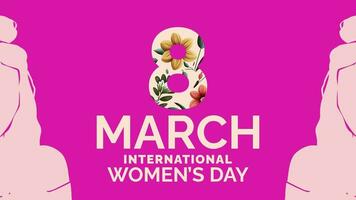 International Womens Day March 8 video