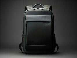 AI generated Trendy Backpack Mockup for Fashion and Travel - AI Generated photo