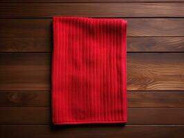 AI generated Functional Gym Towel Mockup for Fitness and Sports - AI Generated photo