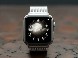 AI generated Innovative Smart Watch Mockup for Tech Marketing - AI Generated photo