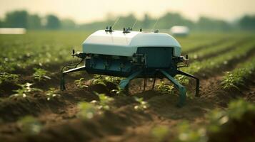 ai generado ai transformando agrícola practicas ai generado foto